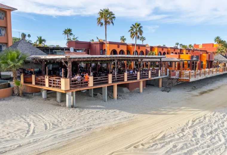 Bay View restaurant at Hotel Palmas de Cortez.