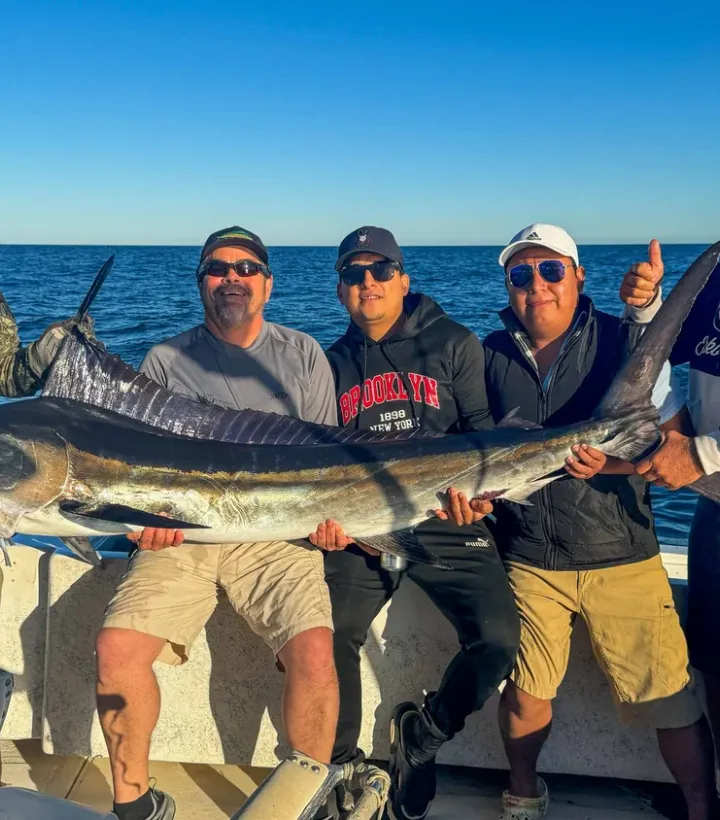 Sportfishing catch at Van Wormer Resorts.