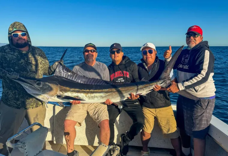 Sportfishing catch at Van Wormer Resorts.