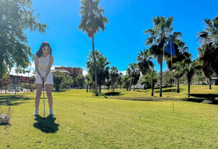 Golf near Hotel Palmas de Cortez.