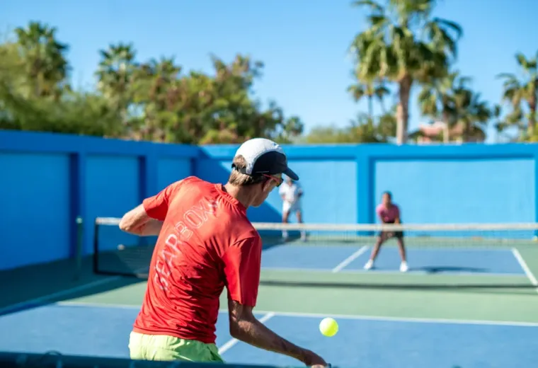 Pickleball courts in Los Barriles.