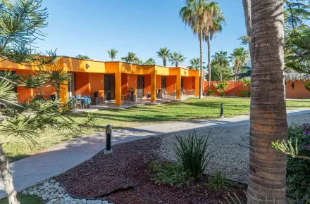 Hotel Playa del Sol oceanfront setting.