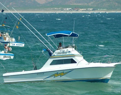 Jukate sportfishing boat.