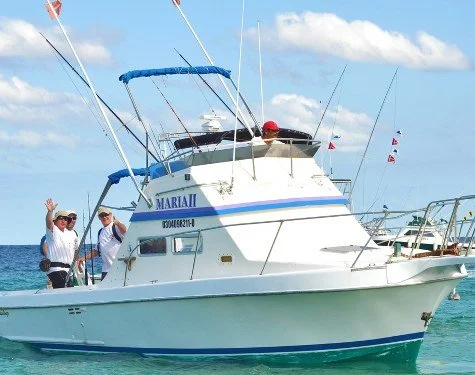 Maria II sportfishing boat.
