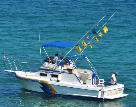 Miss Petunia sportfishing boat.