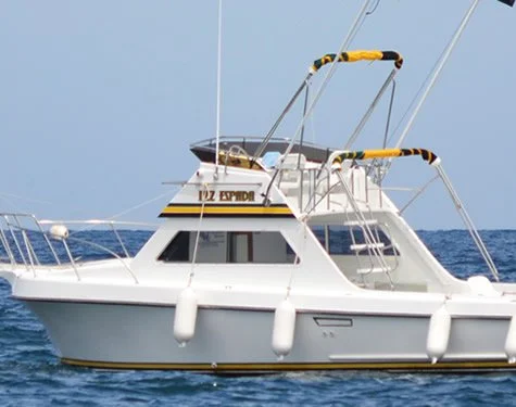 Pez Espada sportfishing boat.