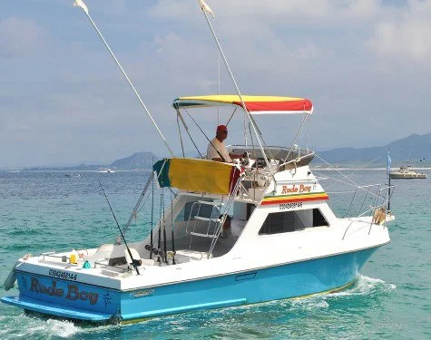 Rude Boy sportfishing boat.