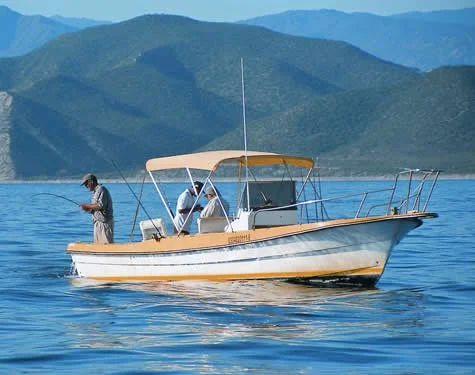 Siboney sportfishing boat.