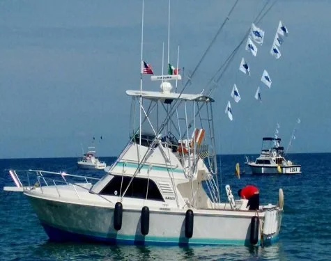Thresher sportfishing boat.